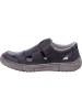 rieker Slipper Gelocht in grau