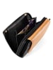 Greenburry Nappa Geldbörse RFID Schutz Leder 14 cm black-tan