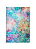 Beliani Kurzflor ISVANTA in Bunt/Rosa/Blau - (W) 200 x (L) 300 cm
