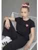 H.I.S. T-Shirt in pink + schwarz + weiß