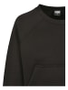 Urban Classics Urban Classics Damen Ladies Oversized Short Raglan Crew in black