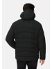 Camel Active Winterjacke mit abnehmbarer Kapuze in Schwarz