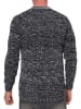 Rusty Neal Strick mit Muster Rundhals-Pullover in Schwarz