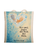 Mr. & Mrs. Panda Schultasche Mäuse Herz Design mit Spruch in Weiß