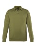 Men Plus Poloshirt in khaki grün