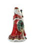 Goebel Figur " Santa mit Kranz und Stab " in Bunt