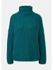 comma CI Strickpullover langarm in Petrol