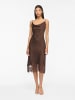 Vila Maxikleid in Coffee Bean1