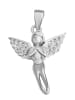 Adeliás Damen Anhänger – Anhänger aus 925 Silber mit Zirkonia in silber