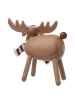 Butlers Deko-Elch WOODY FOREST mit Schal in Braun
