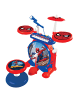 Lexibook Spider-Man My Rock Band Schlagzeug mit Licht & Sitz