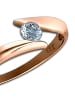 GoldDream 333 Rosegold - 8 Karat Damen Ringe Big Zirkonia Fingerring  60 (19,1)