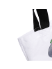 Mr. & Mrs. Panda Tote Bag Pinguin mit Kind mit Spruch in Weiß
