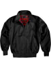 Gear Up Herren Harrington Jacke in Schwarz