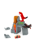 Brio Brio Aktionsspiel Dinosaurier-Vulkan mit Ausbruchsfunktion in bunt