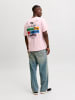 Jack & Jones T-shirt in Chalk Pink