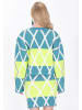 IZIA Sweater in turquoise lime