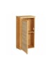 relaxdays Hängeschrank in Natur - (B)35 x (H)66 x (T)20 cm