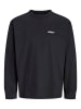 Langarm-T-Shirt in Black