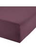 REDBEST Boxspring-Spannbettlaken Denver in aubergine