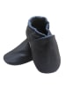 Bemesu Baby Krabbelschuhe aus Leder, weiche Lauflernschuhe mit rutschfester Sohle 