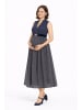 Berwin Elegantes Umstandsdirndl mit Stehkragen & Gürtel