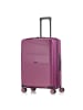 Pack Easy Jet 4 Rollen Trolley 64 cm mit Dehnfalte in vino