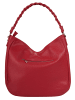 Samantha Look Handtasche echt Leder in rot