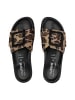 VITAFORM Textil Pantoletten in leopard