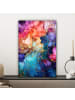 MuchoWow Leinwand bilder Abstrakte Kunst bunt (BxH)