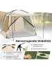 COSTWAY Campingzelt für 6-8 Personen in Beige