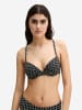Marc O'Polo Bügel-Bikini-Top Palm Border Geo in black geo print