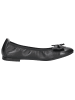 Caprice Ballerina in BLACK NAPPA