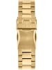 Jacques Lemans Herren-Armbanduhr Derby Goldfarben/Grau