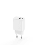 Setty Setty Ladegerät 1x USB + USB-C 3A 20W weiß