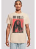 F4NT4STIC T-Shirt Bob Marley Songs Of Freedom Reggae Music in sand