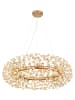 Globo lighting Luster "KATRINA" in gold