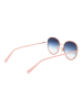 Ana Hickmann Damen Sonnenbrillen Rund Rose
