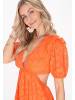 IZIA Women Dress in orange