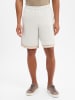 PEGADOR Sweat-Bermudas Signar Waffle in hellgrau