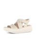 Gabor Plateau Sandalen in beige