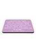 Mr. & Mrs. Panda Fridge Magnet Spruch Tapferkeit im Alltag mit S... in Lavendeltraum