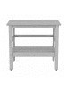 UNUS Bartisch Elio hellgrau HDPE 114x98x35 cm in Hellgrau