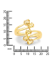 Rafaela Donata Ring aus Sterling Silber mit Citrin in gelbgold