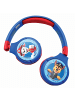 LEXIBOOK® Paw Patrol 2-in-1 Bluetooth® & Kabel-Kopfhörer faltbar