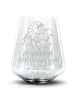 Mr. & Mrs. Panda Tumbler Glas Sternzeichen Skorpion mit Spruch in Transparent