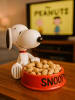 Snoopy Peanuts Snoopy 3D Snackschale 2tlg.mit abnehmbarer Figur Hundenapf in rot/weiß