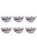 Butlers Butlers Schale ORNAMENTS 6er-Set in Blau