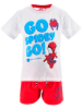 Spiderman 2tlg.Outfit T-Shirt & Shorts Marvel Spidey in Weiß
