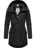 ragwear Outdoorjacke Alysa in Black